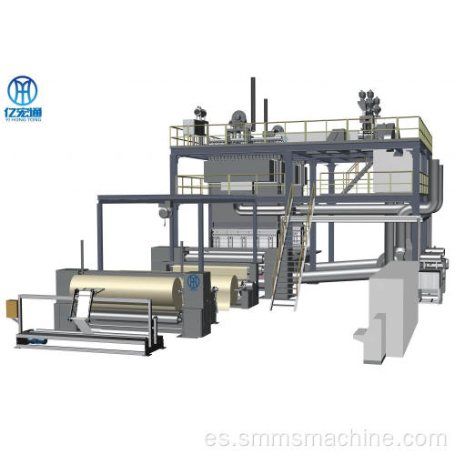 SS 1.6M PP Spunbond Máquina de fabricación de telas no tejidas